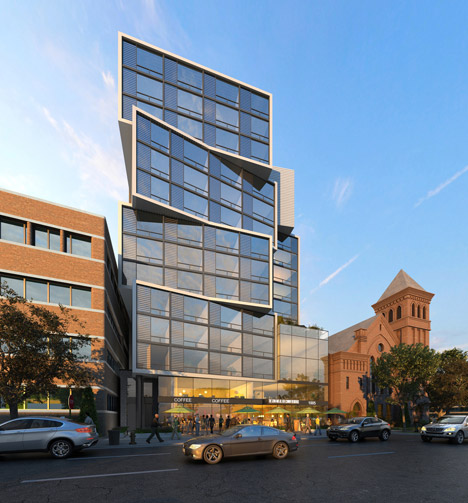 The John and Jill Ker Conway Residence developed by Rosanne Haggerty, scheduled for completion 2016. Project partner and Co-developer: McCormack Baron Salazar. Architect: Sorg Architects. Photograph courtesy of Sorg Architects
