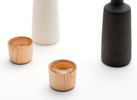 Sake cup by Kazuya Koike