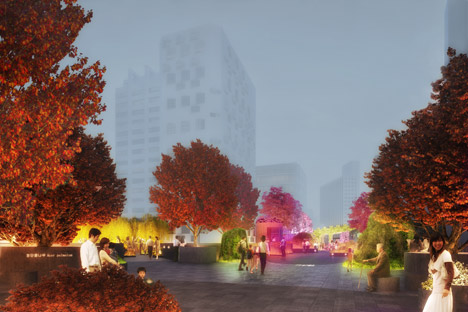 MVRDV and Studio Makkink & Bey to transform Seoul overpass into High Line-inspired park called Seoul Skygarden