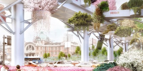 MVRDV and Studio Makkink & Bey to transform Seoul overpass into High Line-inspired park called Seoul Skygarden