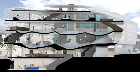 Skate Park by Guy Holloway