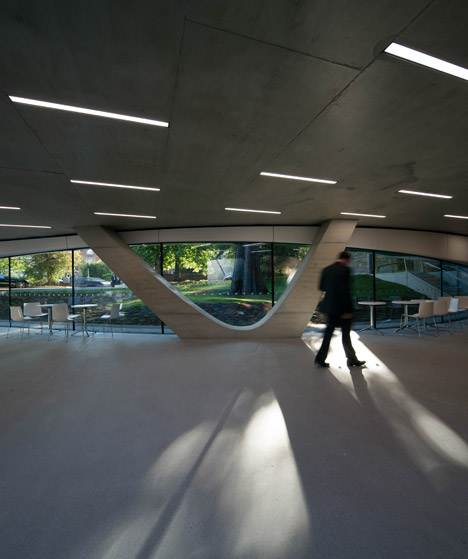 St Antony's College by Zaha Hadid