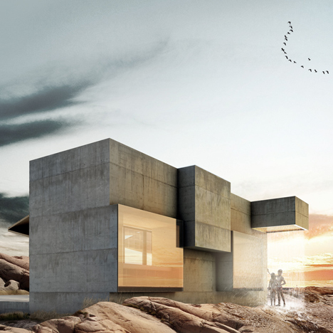 The Waterfall House by Bornstein Lyckefors Arkitekter