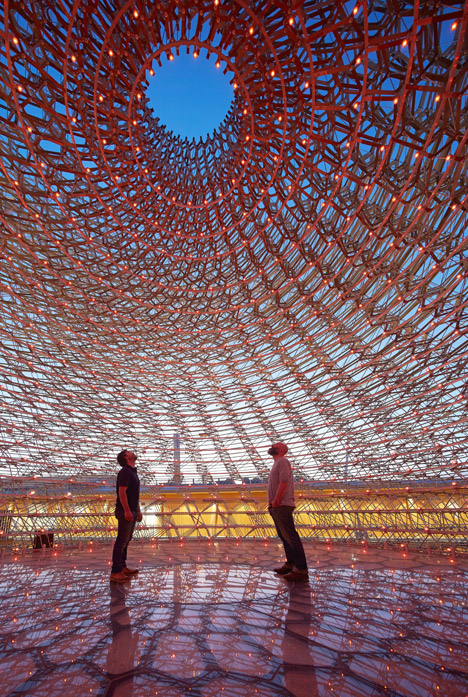 UK pavilion for the Milan Expo 2015 by Wolfgang Buttress and BDP