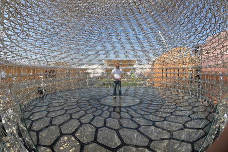 UK pavilion for the Milan Expo 2015 by Wolfgang Buttress and BDP
