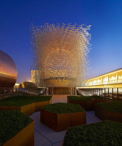 UK pavilion for the Milan Expo 2015 by Wolfgang Buttress and BDP