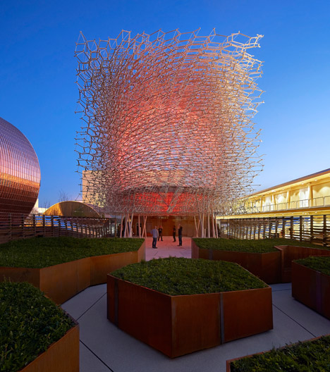 UK pavilion for the Milan Expo 2015 by Wolfgang Buttress and BDP