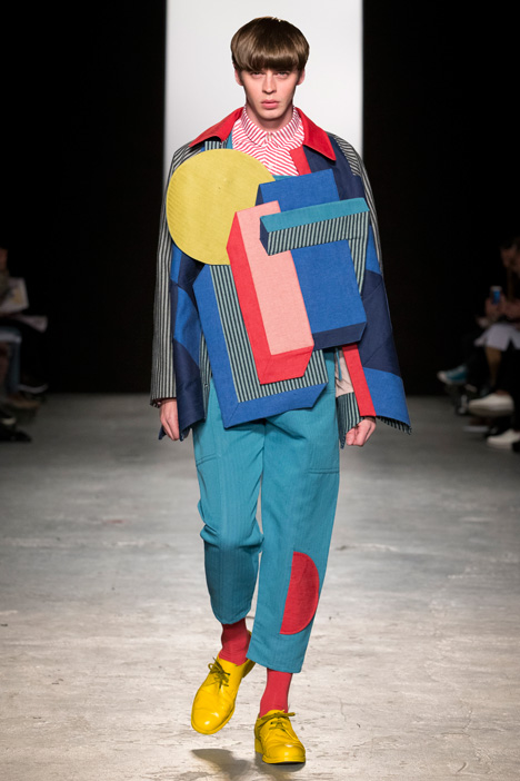 Westminster BA Fashion Design show 2015 Charlotte Scott