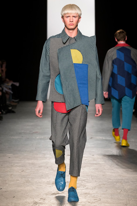 Westminster BA Fashion Design show 2015 Charlotte Scott
