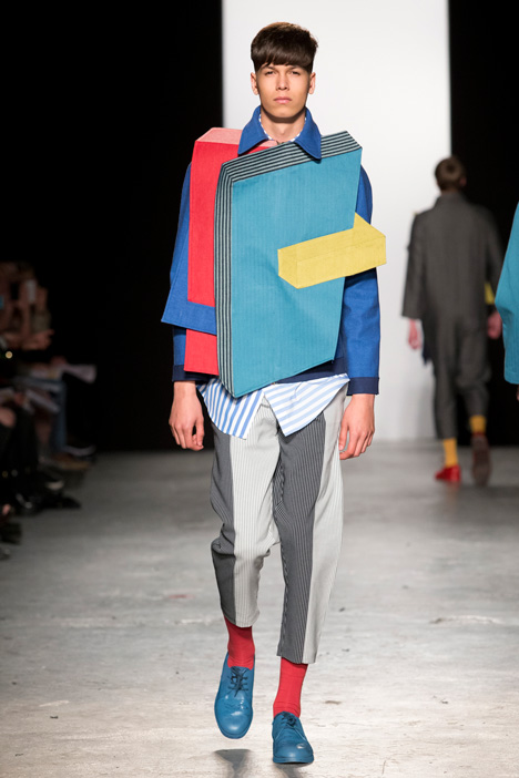Westminster BA Fashion Design show 2015 Charlotte Scott