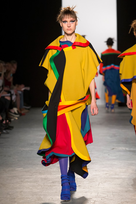 Westminster BA Fashion Design show 2015 Chloe McGeehan