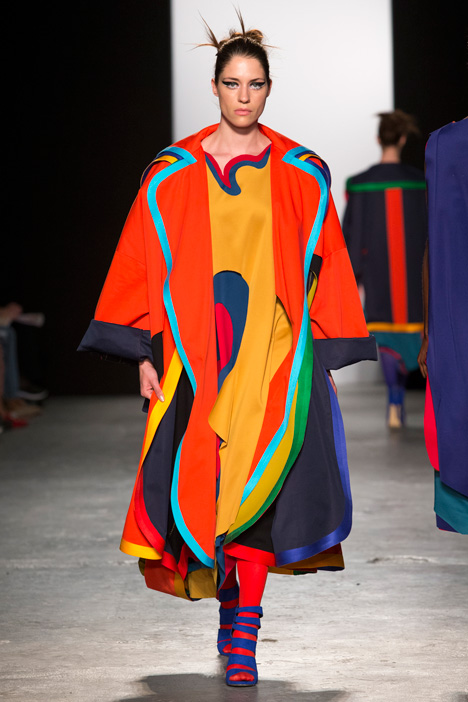 Westminster BA Fashion Design show 2015 Chloe McGeehan