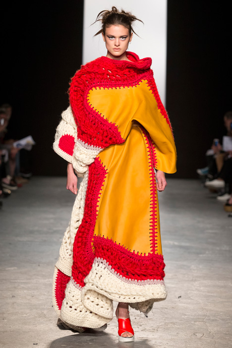 Westminster BA Fashion Design show 2015 Kate Brittain