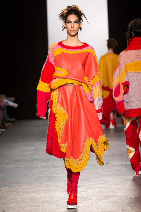 Westminster BA Fashion Design show 2015 Kate Brittain
