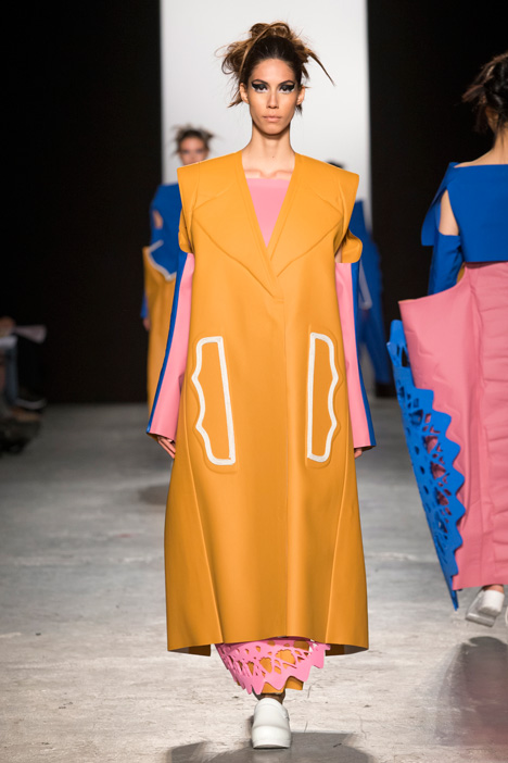Westminster BA Fashion Design show 2015 Matt Witcombe