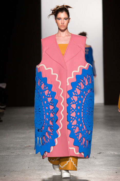 Westminster BA Fashion Design show 2015 Matt Witcombe