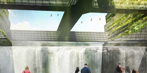 Snøhetta team to design river walk next to America’s second largest waterfall