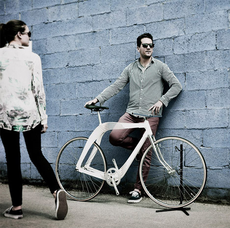 Wooden composite bike by AERO