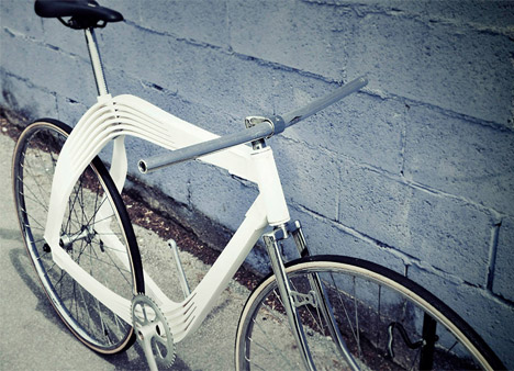 Wooden composite bike by AERO