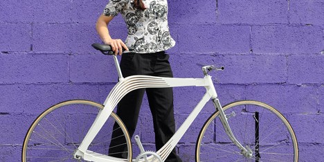 Wooden composite bike by AERO
