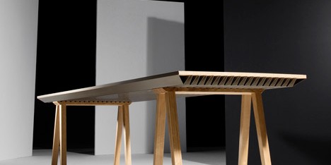 Zero Energy Furniture stores heat to regulate room temperature