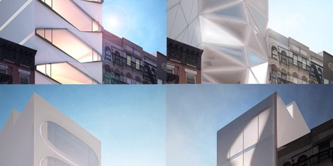 30 Thompson Street facades by Karim Rashid