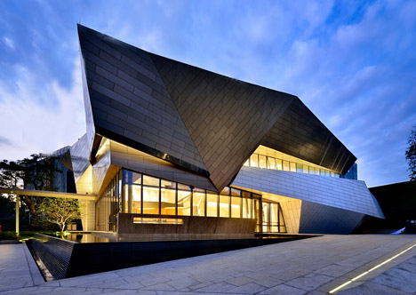 Tai Chi sales centre by China Vanke Properties - winner of Golden A' Design Award