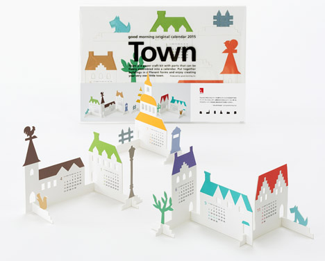 Town 2015 calendar by Good Morning