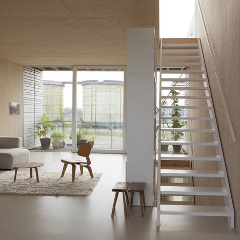 A Room with a View by MeesVisser is an Amsterdam home overlooking the IJ river