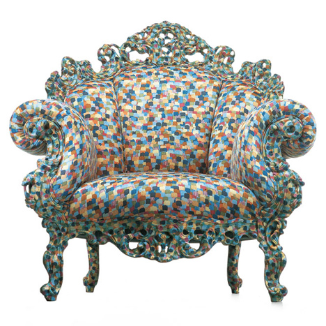 Mendini's Proust chair, 1978. Image courtesy of Cappellini