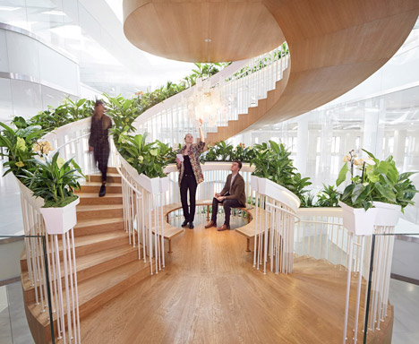 The Living Staircase by Paul Cocksedge for Ampersand
