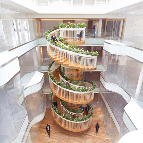 The Living Staircase by Paul Cocksedge for Ampersand
