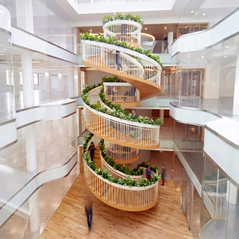 The Living Staircase by Paul Cocksedge for Ampersand