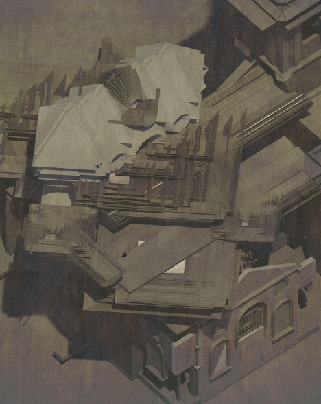 Atheistic Typology by Kacper Chmielewski from the Bartlett School of Architecture