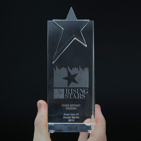 BSME Rising-Stars Best Use of Social Media 2015 award Ross Bryant