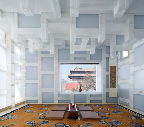 Beijing Tea house by Kengo Kuma