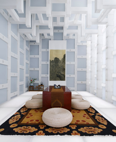 Beijing Tea house by Kengo Kuma