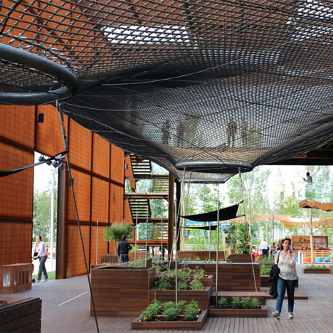 Brazil pavilion at Milan Expo 2015 by Studio Arthur Casas