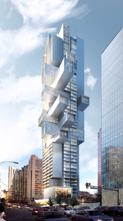 Buro Vancouver skyscraper by Ole Scheeren