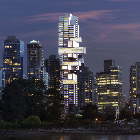 Buro Vancouver skyscraper by Ole Scheeren