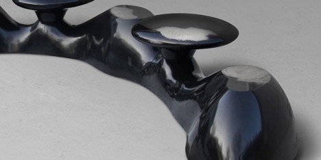 Byung Hoon Choi to exhibit sculptural basalt benches at Design Miami/Basel