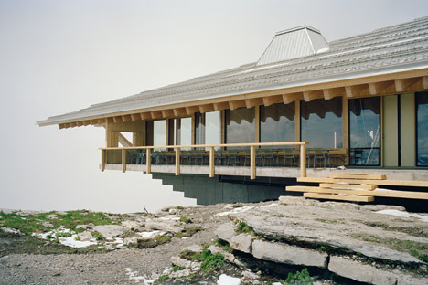 Chäserrugg Toggenburg mountain restaurant by Herzog & de Meuron