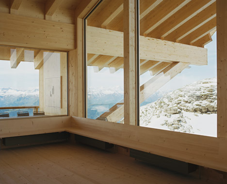 Chäserrugg Toggenburg mountain restaurant by Herzog & de Meuron