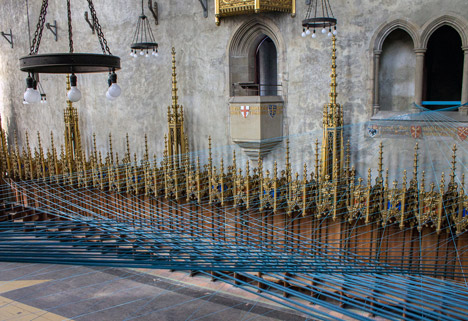 Ci-Lines chapel installation in West Philadelphia