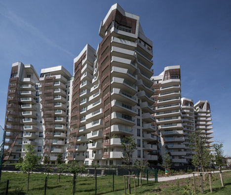 City Life Milano by Zaha Hadid and Libeskind
