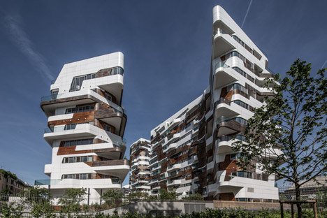 City Life Milano by Zaha Hadid and Libeskind