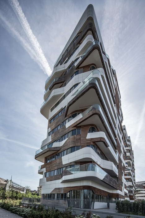 City Life Milano by Zaha Hadid and Libeskind