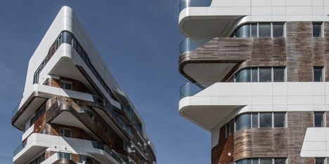 Zaha Hadid and Daniel Libeskind build a community of 650 homes in Milan
