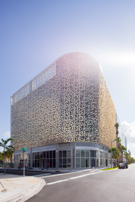 City View Garage facade by Leong Leong