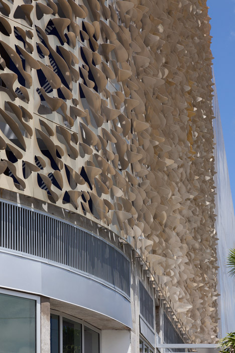 City View Garage facade by Leong Leong